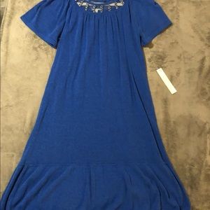 Gianni Bini Royal Blue Dress, Size Large